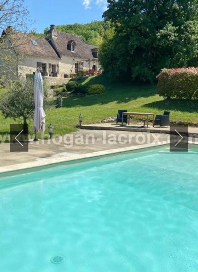 Domaine Du Bonheur En Pierre Avec Piscine, Proche Sarlat Villa Carlux Exterior foto