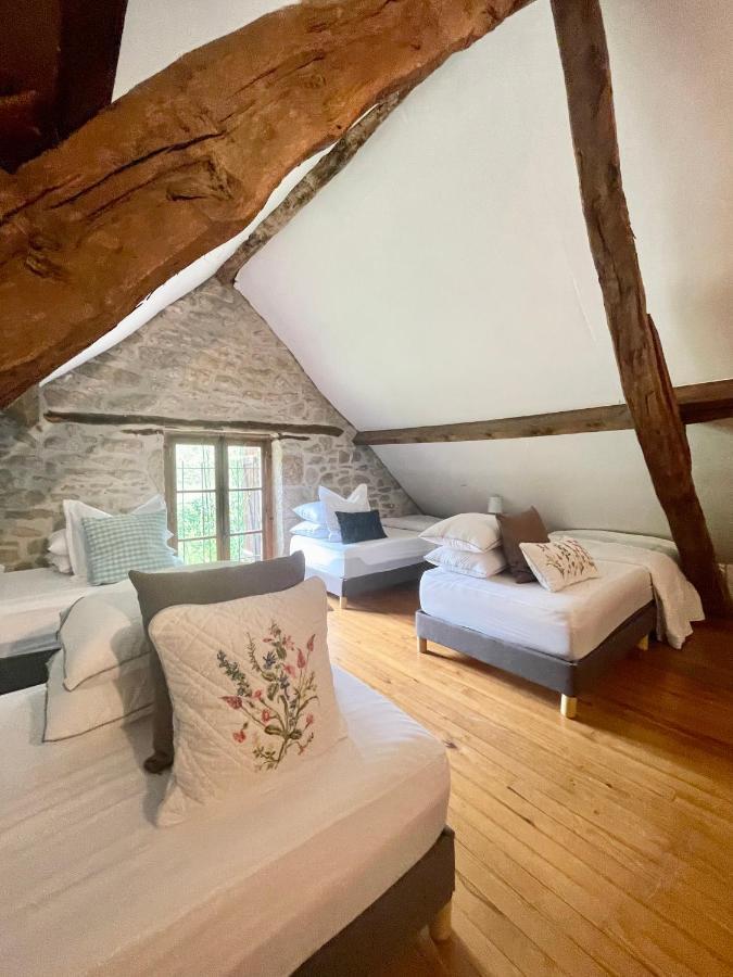 Domaine Du Bonheur En Pierre Avec Piscine, Proche Sarlat Villa Carlux Exterior foto