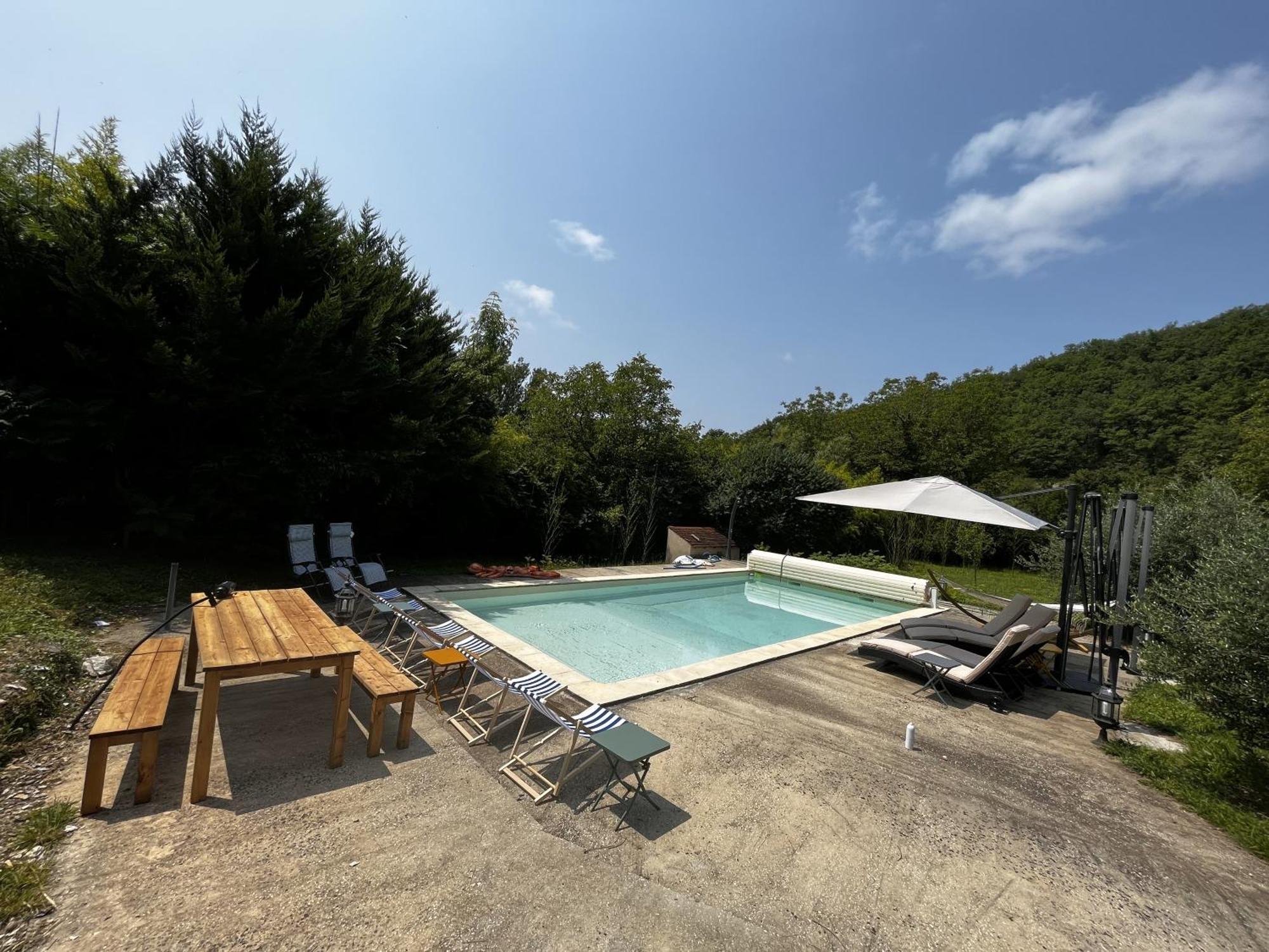 Domaine Du Bonheur En Pierre Avec Piscine, Proche Sarlat Villa Carlux Exterior foto