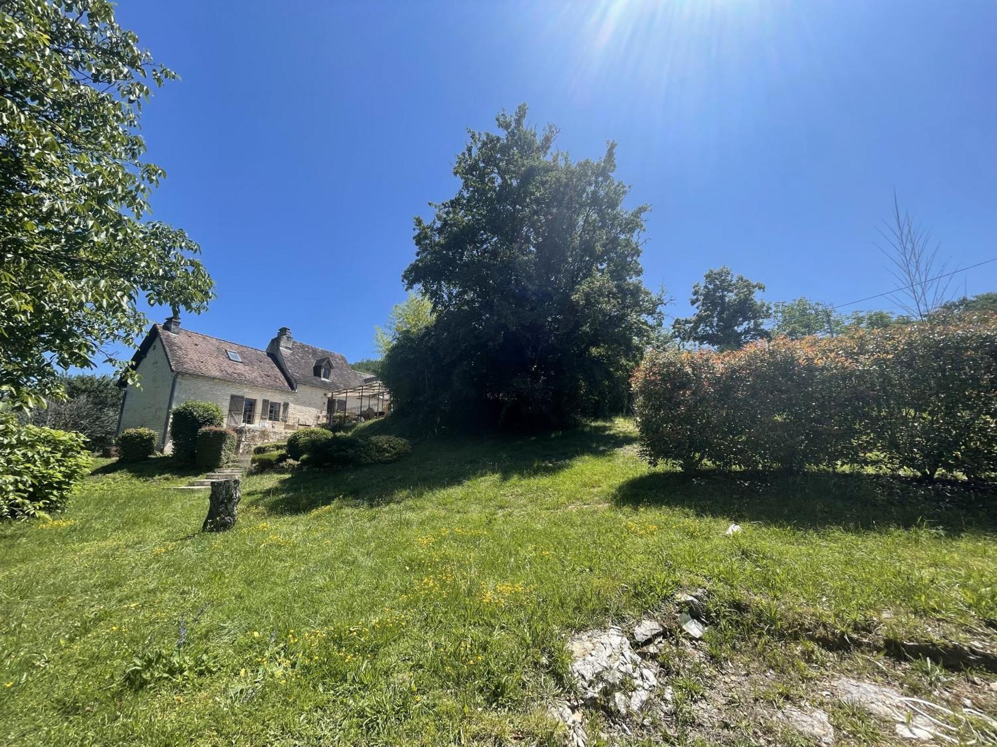 Domaine Du Bonheur En Pierre Avec Piscine, Proche Sarlat Villa Carlux Exterior foto